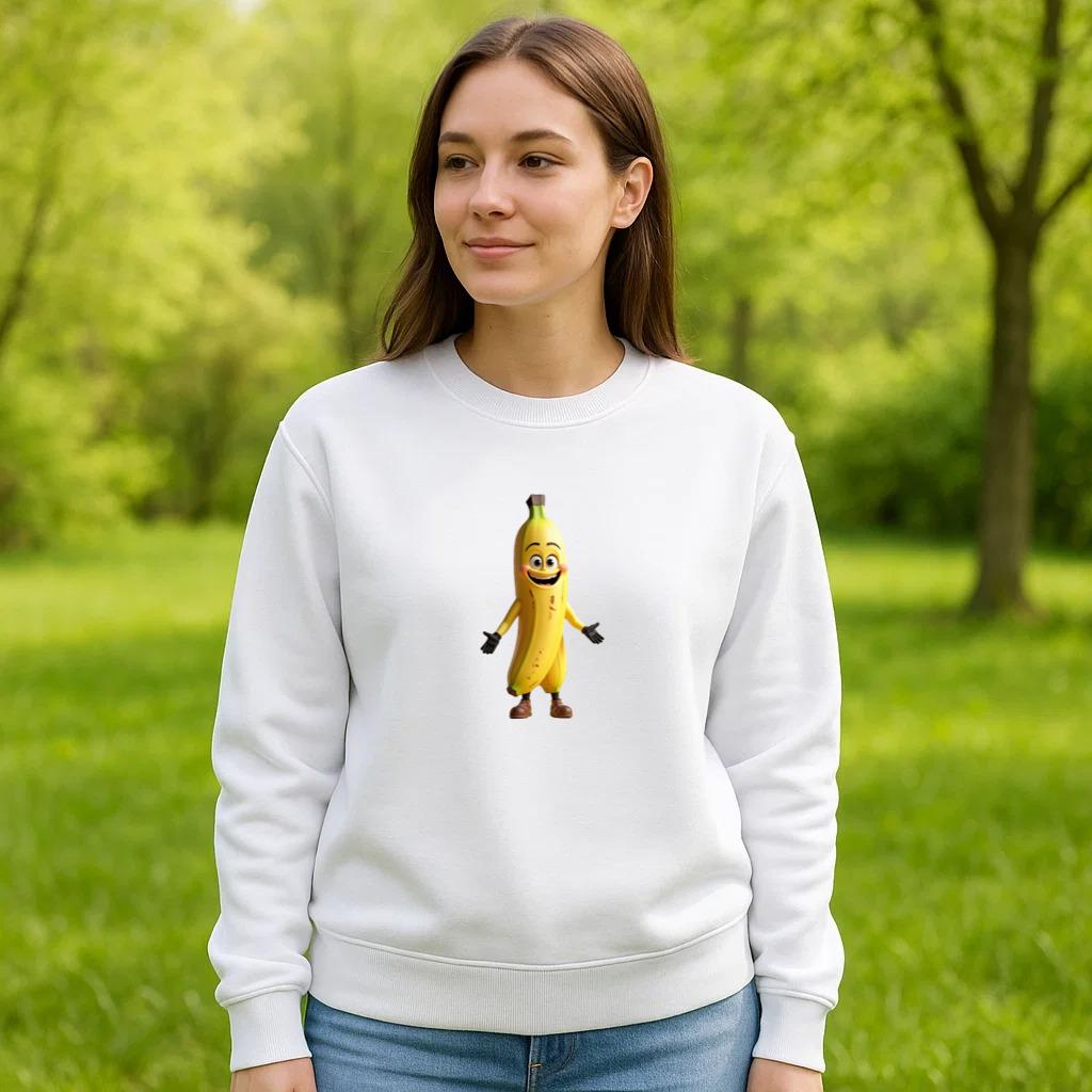 Banana Zesty Sleek Sweatshirt