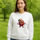 Berry Vibrant Sleek Sweatshirt