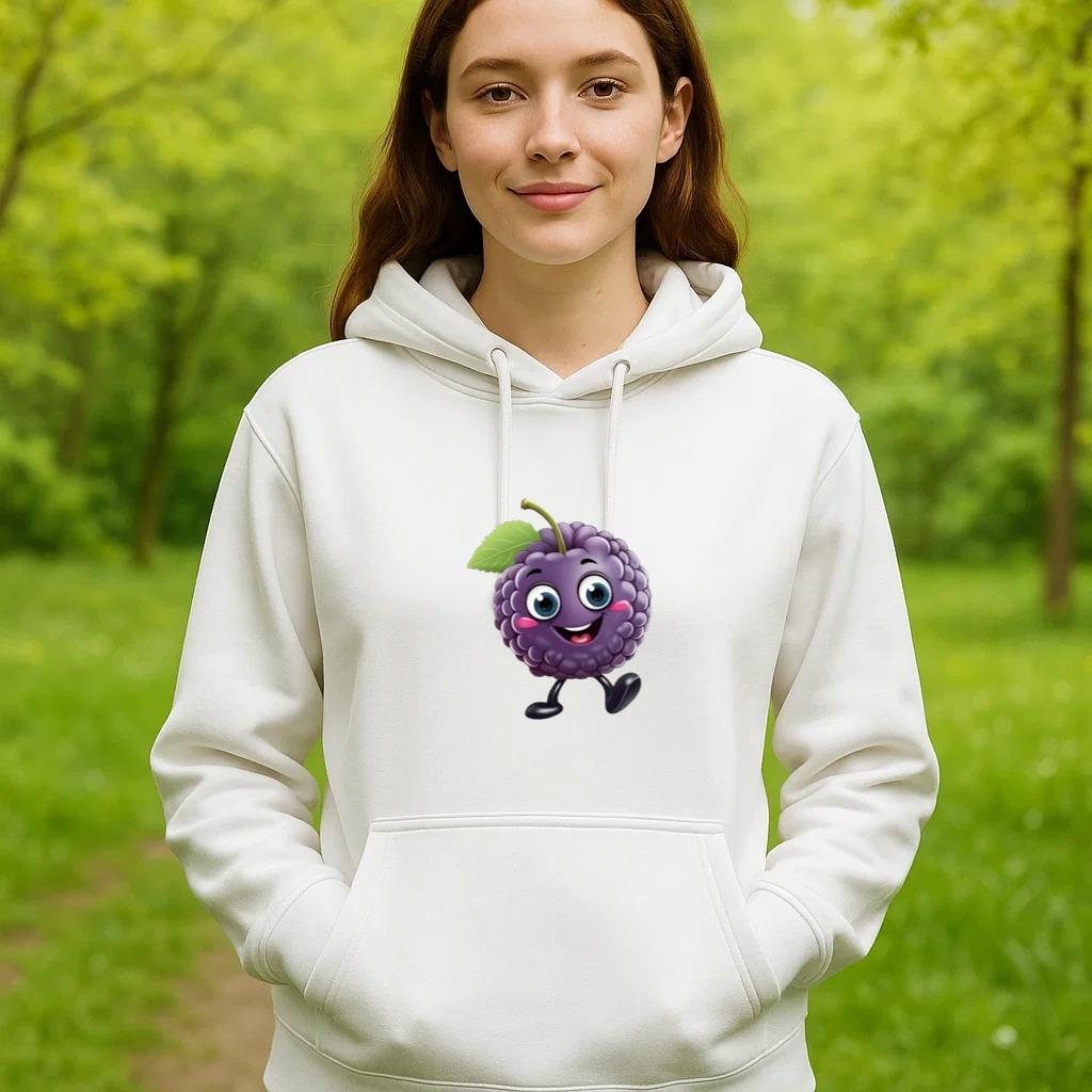 Kiwi Vibrant Elegant Hoodie