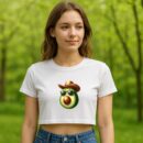 Lemon Tasty Creative Croptop