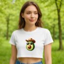 Lemon Tasty Creative Croptop
