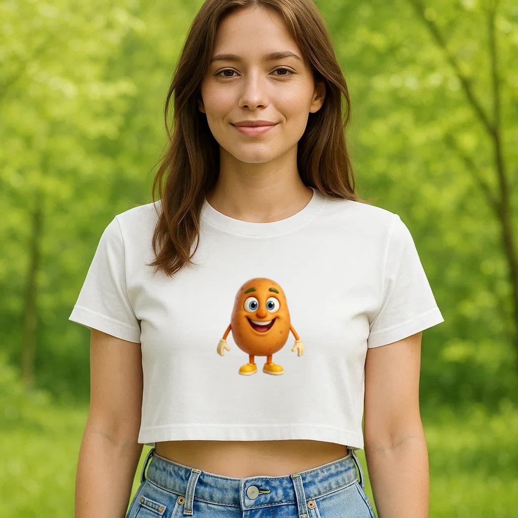 Mango Juicy Fresh Croptop