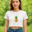 Mango Vibrant Minimal Croptop