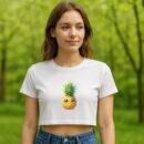 Mango Vibrant Minimal Croptop