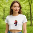 Orange Lively Bold Croptop